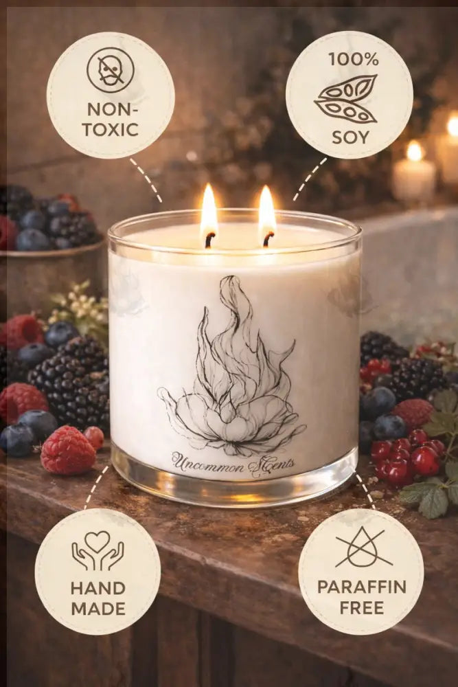 Berry Noir (Inspired by Diptyque Baies) - Candle
