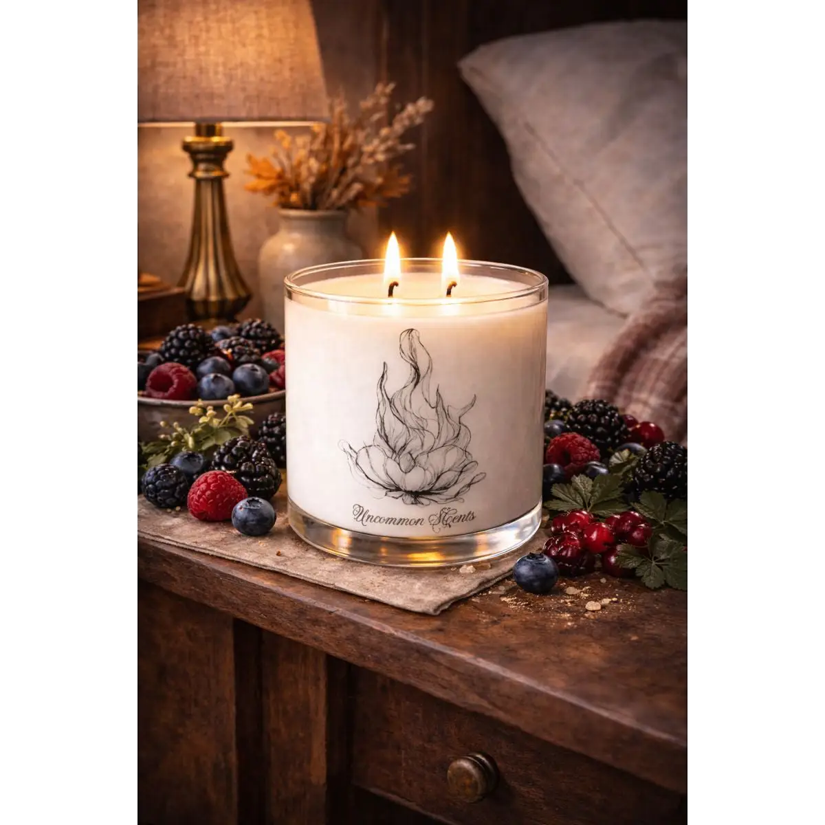 Berry Noir (Inspired by Diptyque Baies) - Candle