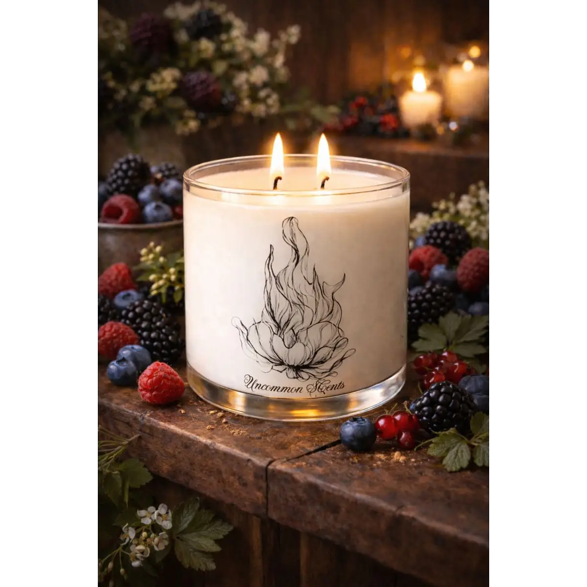 Berry Noir (Inspired by Diptyque Baies) - Candle