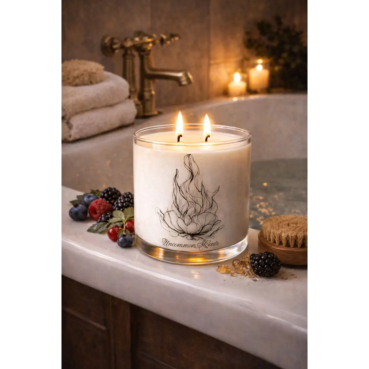Berry Noir (Inspired by Diptyque Baies) - Candle