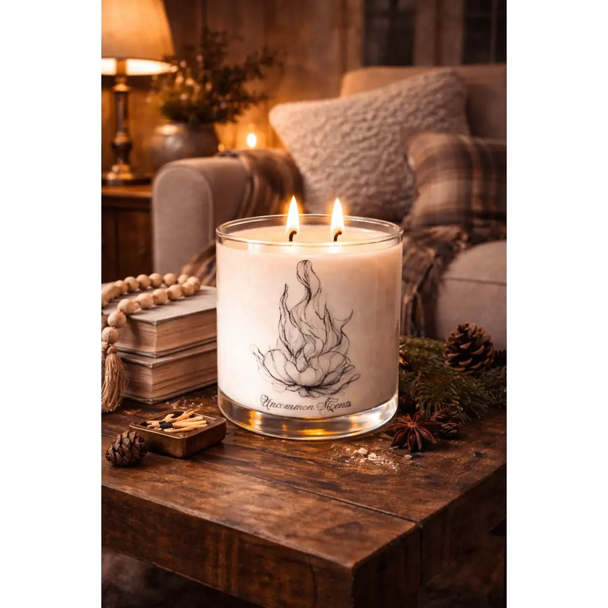 Blackwood Fire (Inspired by Diptyque Feu de Bois) - Candle