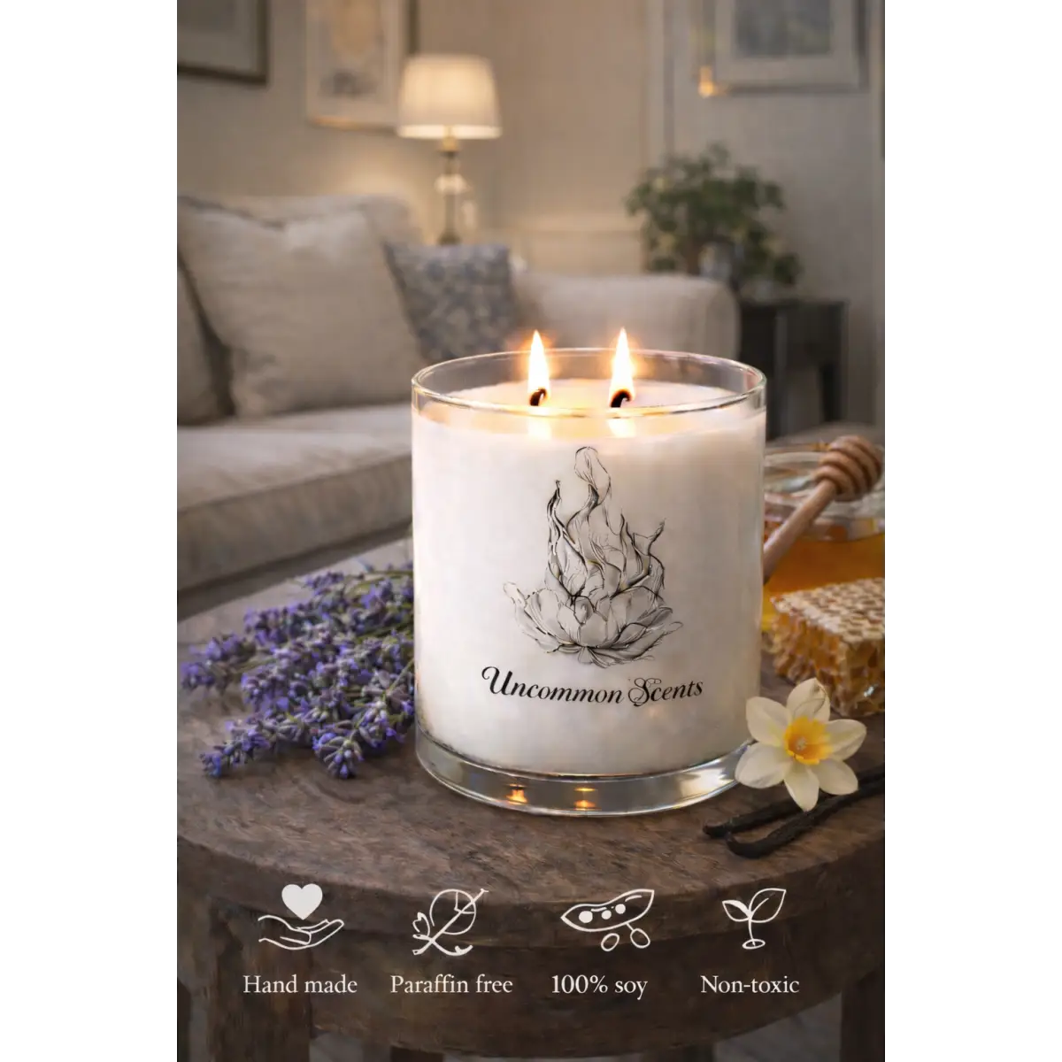 Lavender Honey (Inspired by BBW) - Candle