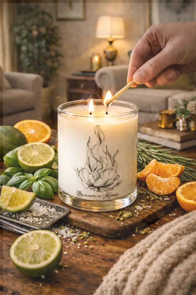 Lime Basil & Mandarin (Inspired by Jo Malone) - Candle