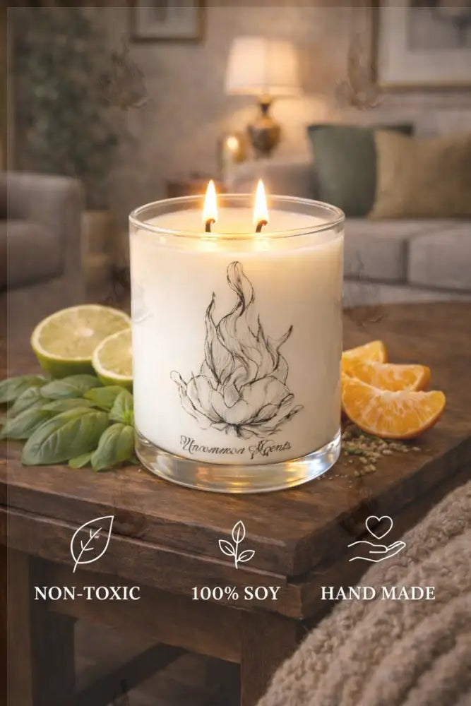Lime Basil & Mandarin (Inspired by Jo Malone) - Candle