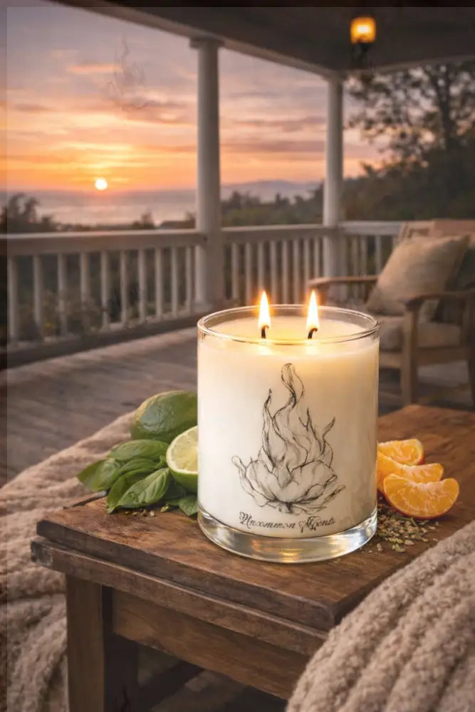 Lime Basil & Mandarin (Inspired by Jo Malone) - Candle