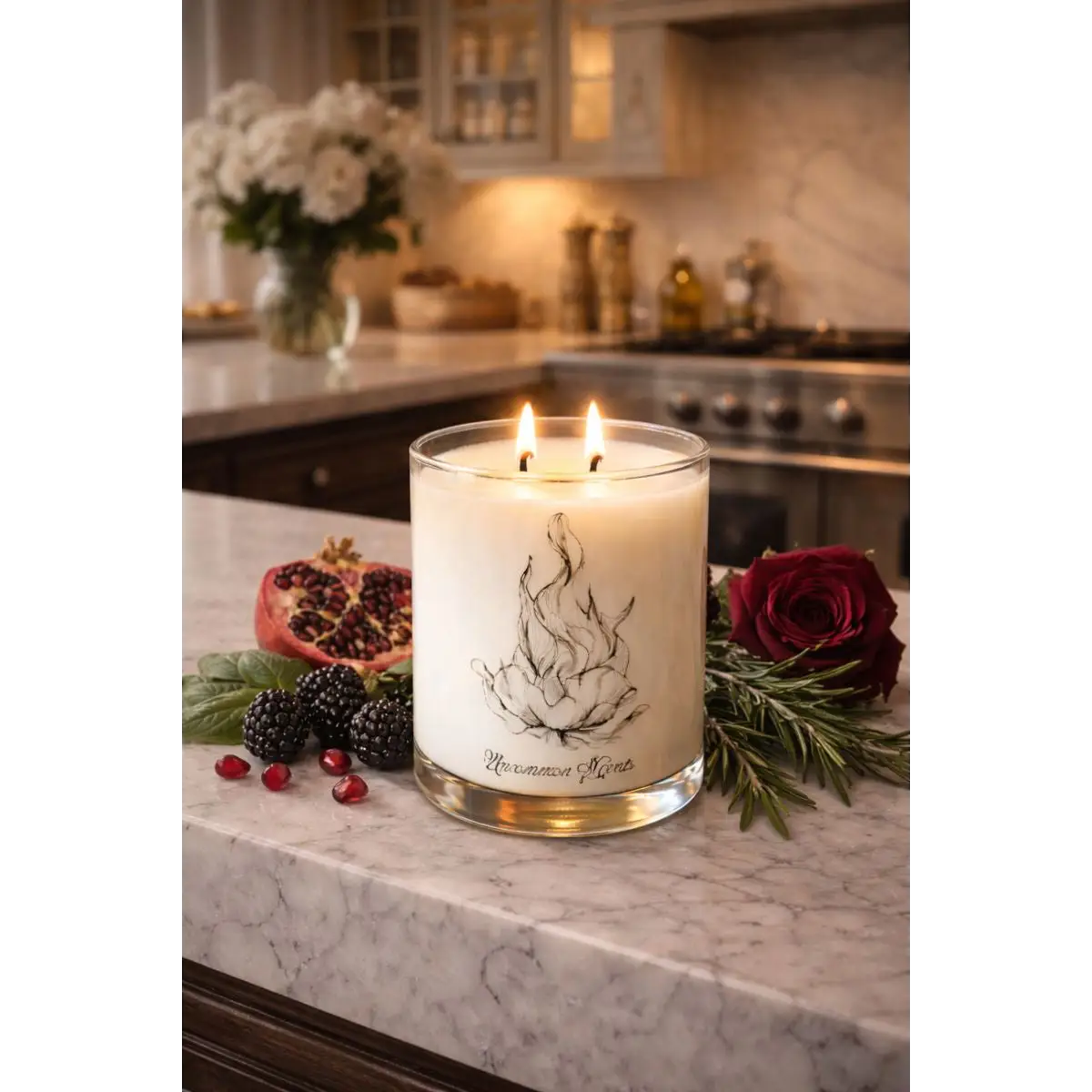 Moroccan Mint Candle (Inspired by Abd El Kader Cire Trudon) - Candle