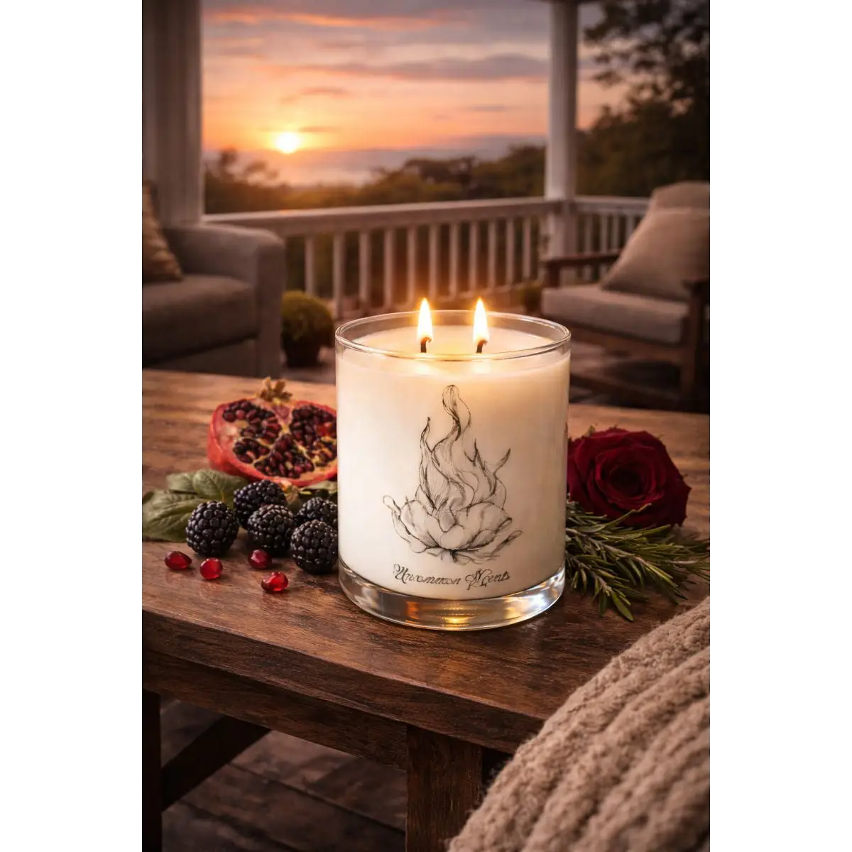 Moroccan Mint Candle (Inspired by Abd El Kader Cire Trudon) - Candle