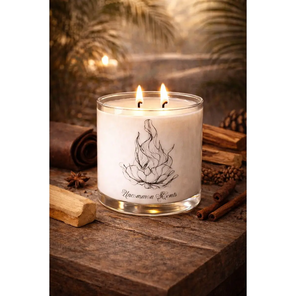 Private Resort (Inspired by Santal 33) - Candle