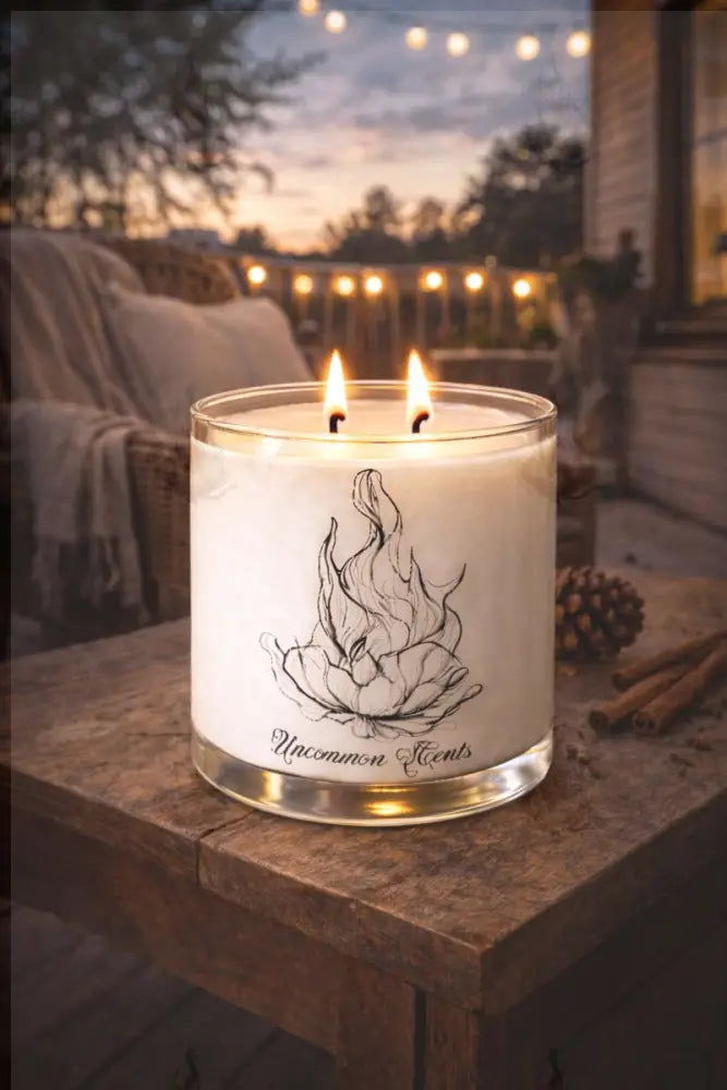 Private Resort (Inspired by Santal 33) - Candle