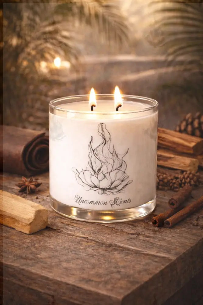 Private Resort (Inspired by Santal 33) - Candle