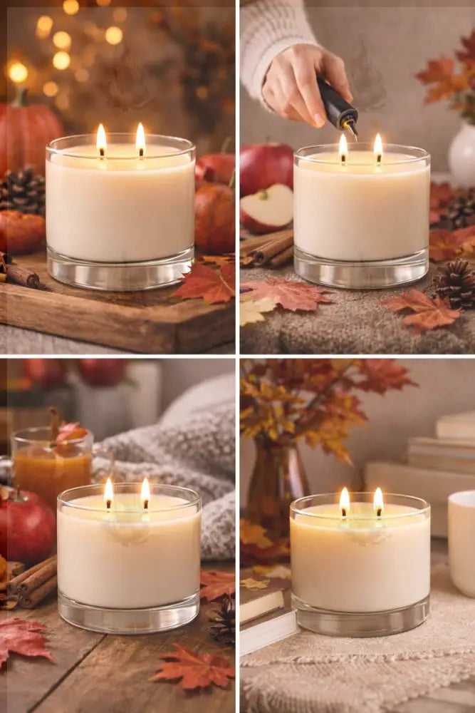 Radiant Red Maple Candle - Candle