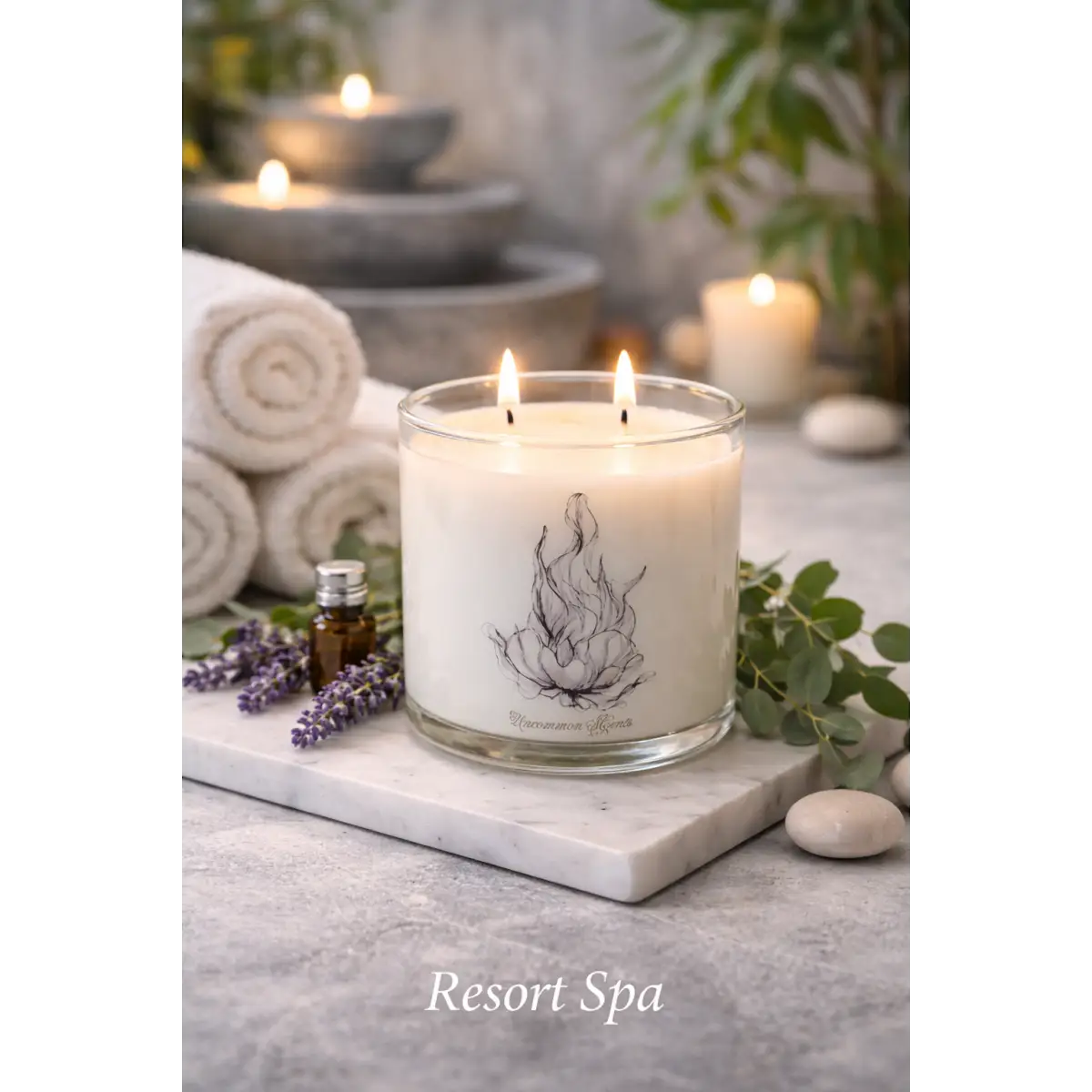 Reset Ritual Candle | Turn Your Home Into a Spa in 10 Minutes - Resort Spa - Candle